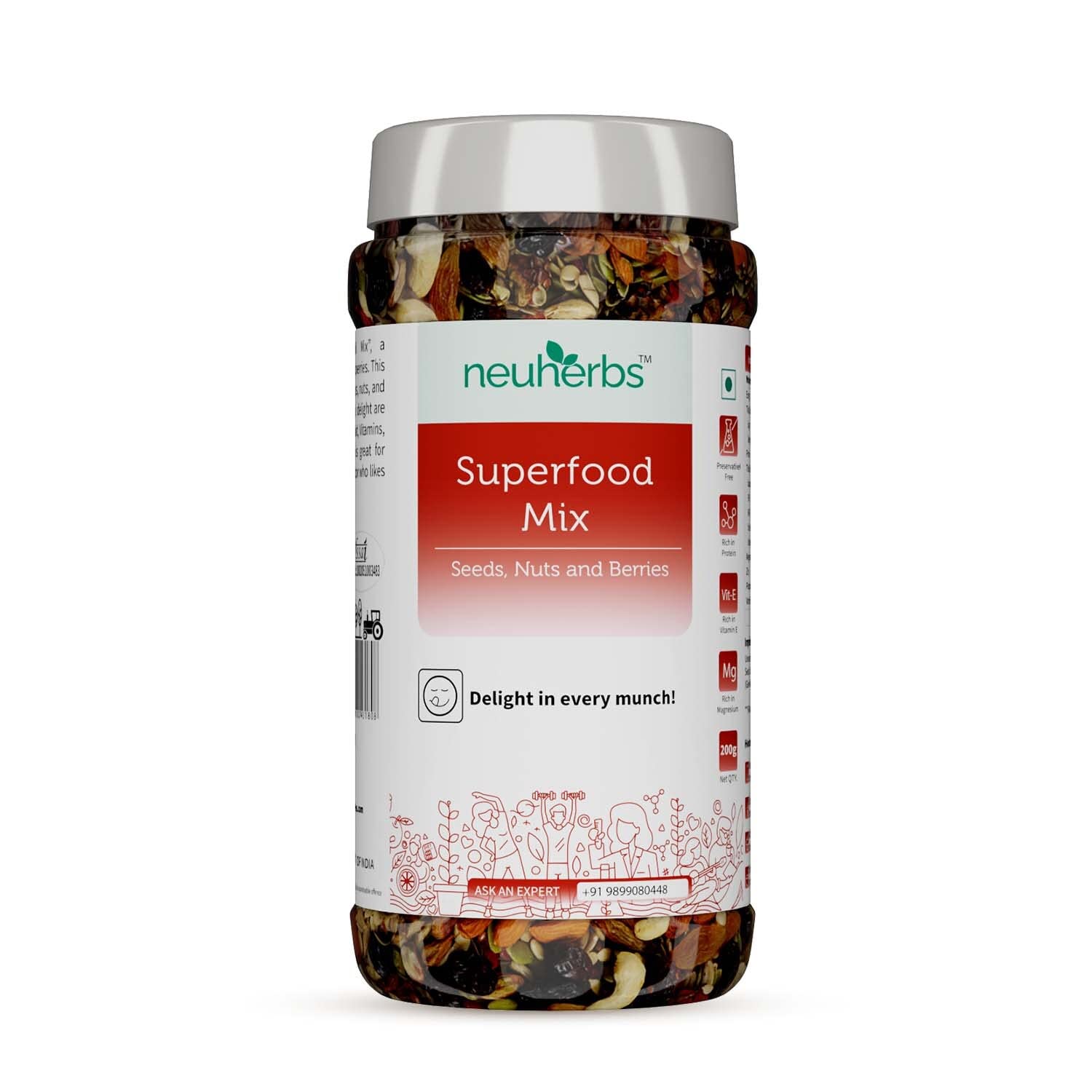 Neuherbs Superfood Mix With Seeds - 200 GM