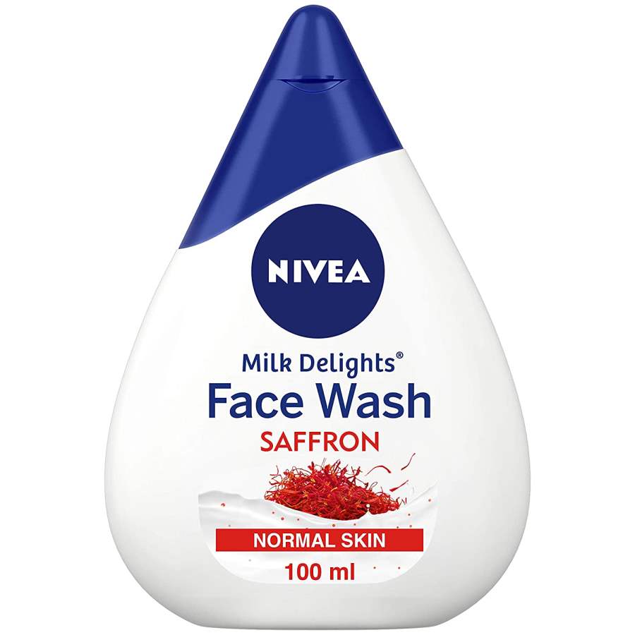 Nivea Women Milk Delights Precious Saffron Face Wash - 100 ML