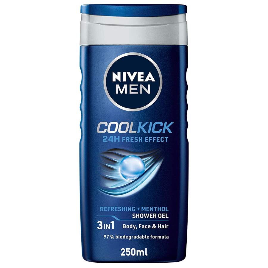 Nivea Men Cool Kick 3 in 1 Shower Gel - 250 ML