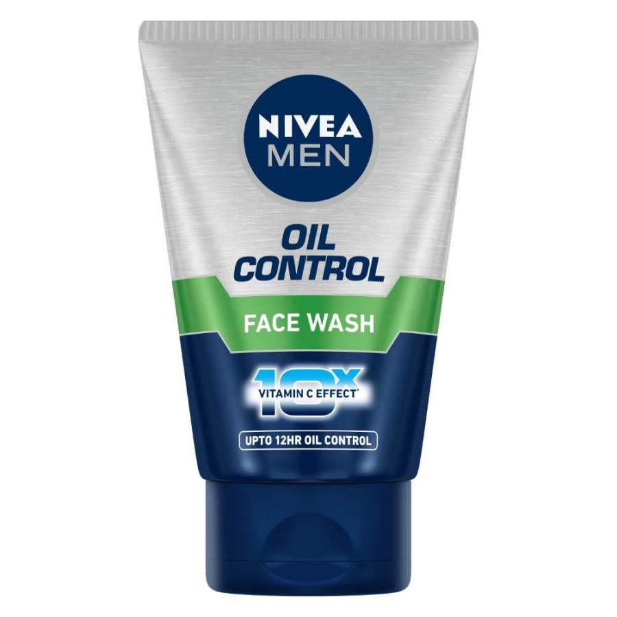 Nivea Men Whitening Oil Control 10x Face Wash - 100 ML