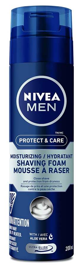 Nivea Men Protect & Care Moisturizing Shaving Foam - 250 ML