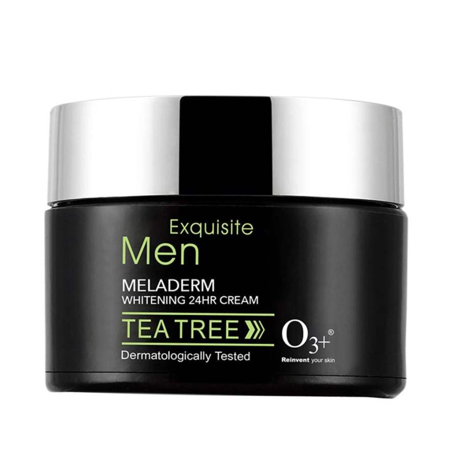 O3+ Equisite Men Tea Tree Meladerm Whitening 24 Hr Cream - 50 ML