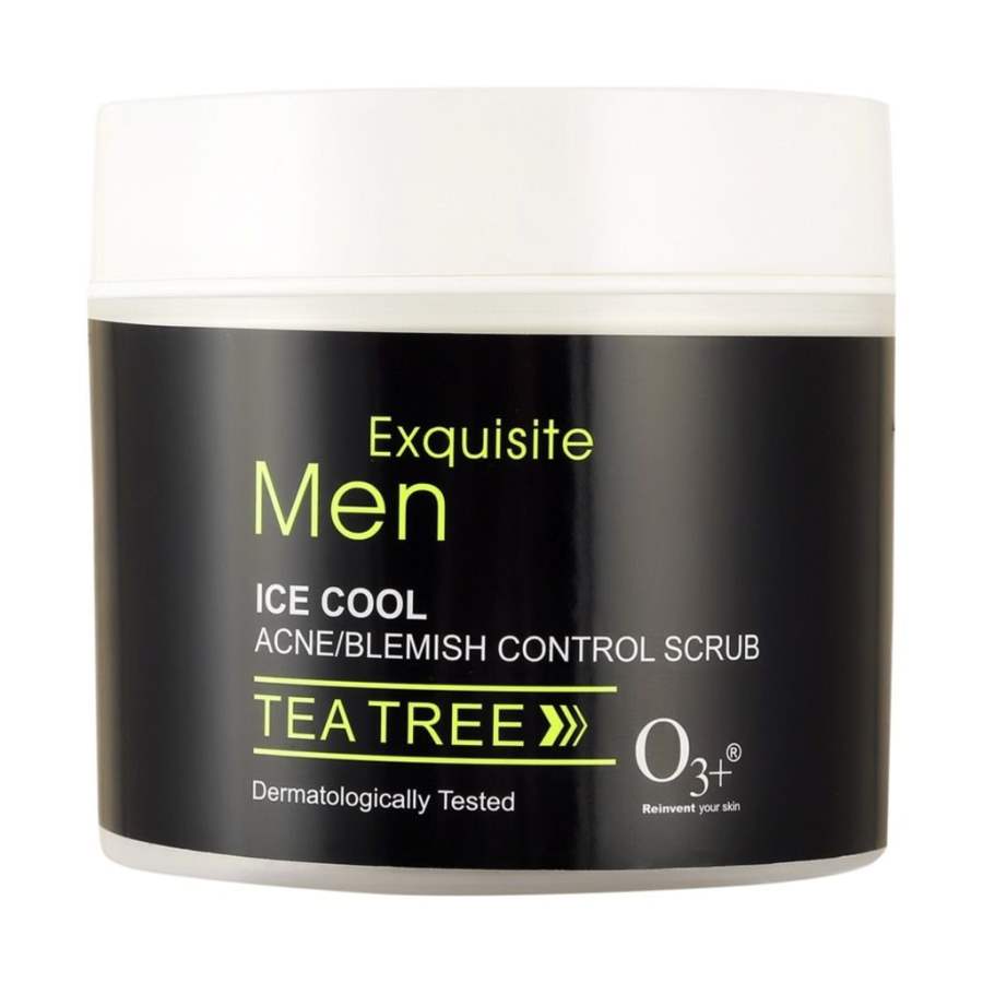 O3+ Men Ice Cool Acne / Blemish Control Scrub - 250 GM