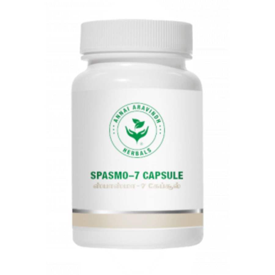 Annai Aravindh Herbals Spasmo 7 Capsules - 30 Caps