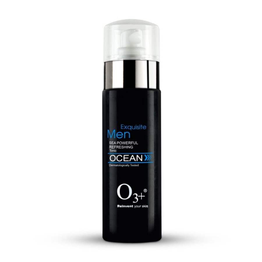 O3+ Men Sea Powerful Refreshing Whitening Tonic - 180 GM