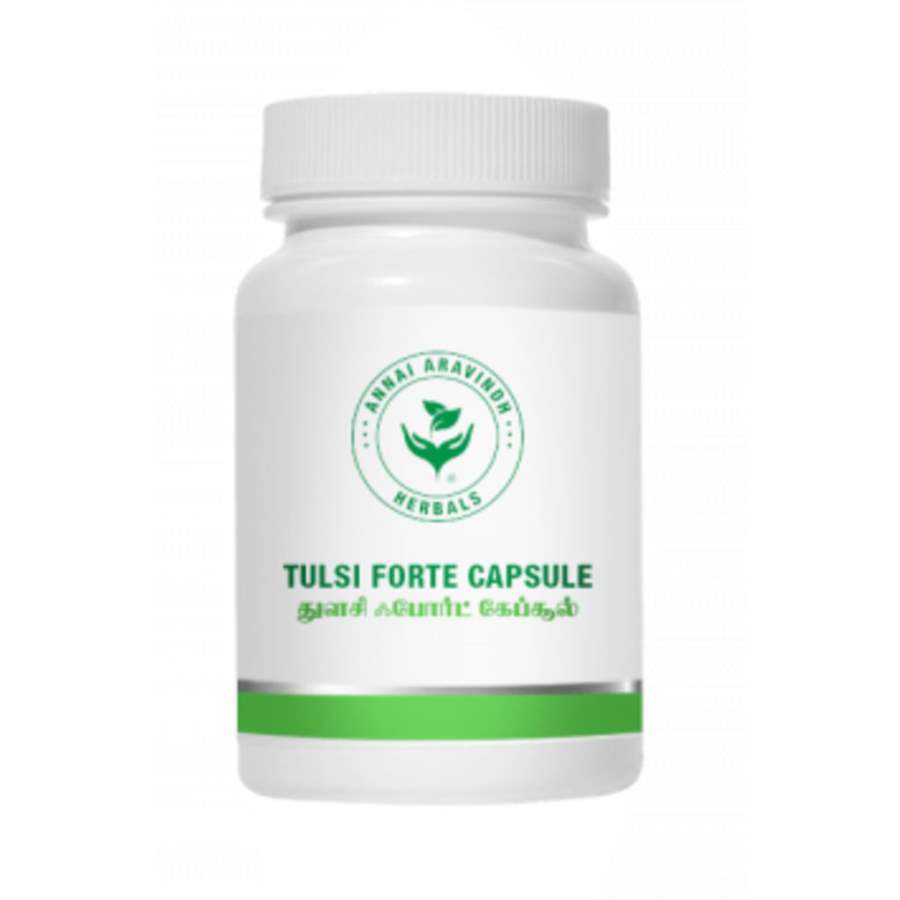 Annai Aravindh Herbals Tulasi Forte Capsules - 30 Caps