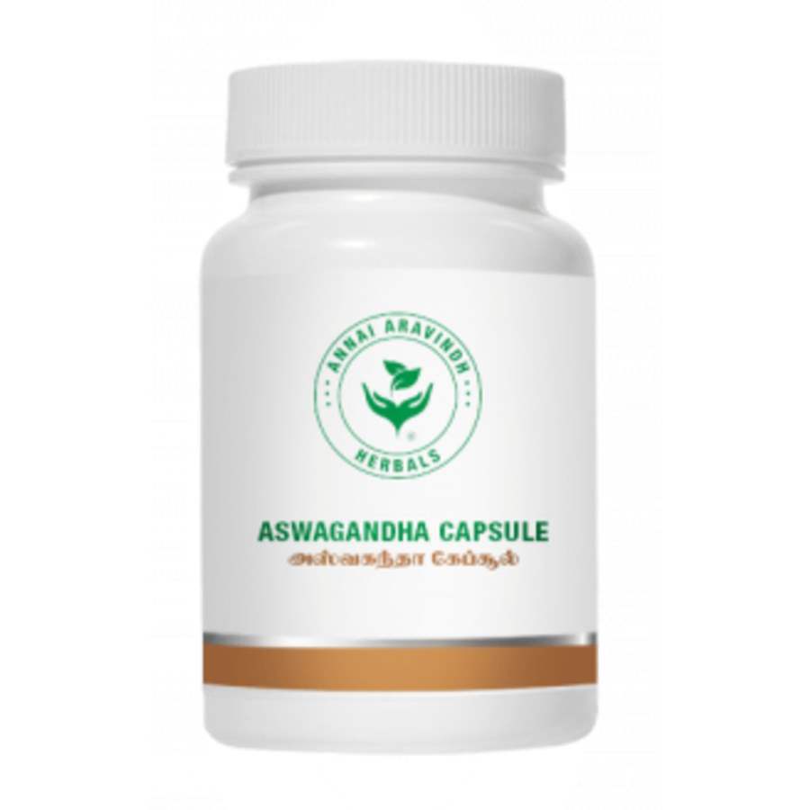 Annai Aravindh Herbals Aswagandha Capsules - 90 Caps