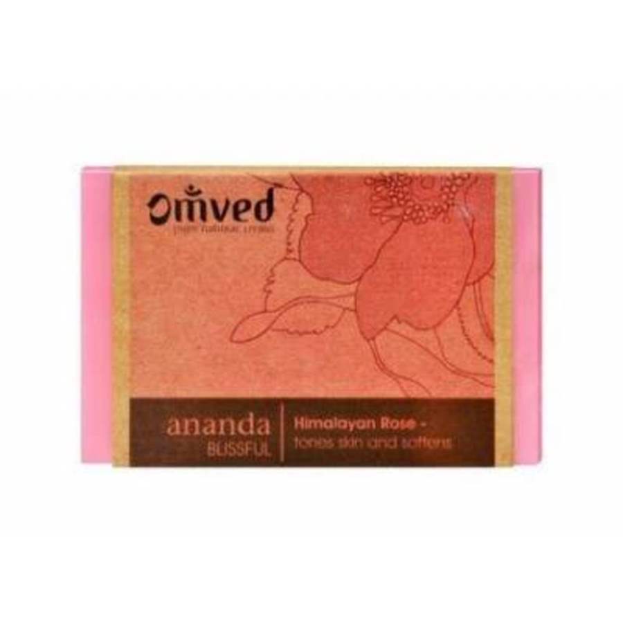 Omved Ananda Rose Bathbar - 125 GM