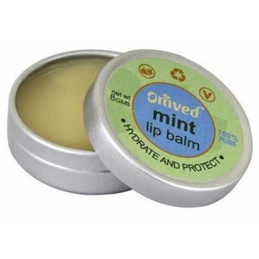 Omved Mint Lip Balm - 8 GM