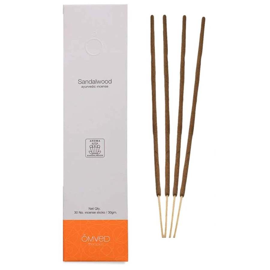 Omved Sandalwood Incense Sticks - 30 Sticks