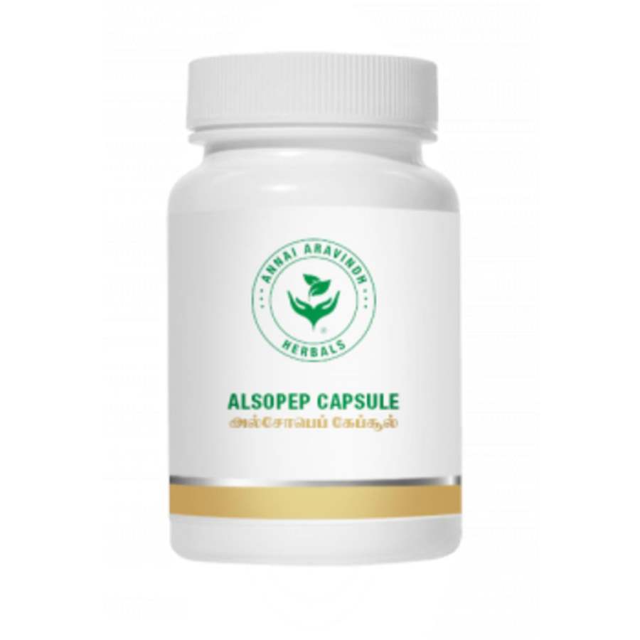 Annai Aravindh Herbals Alsopep Capsules - 90 Caps