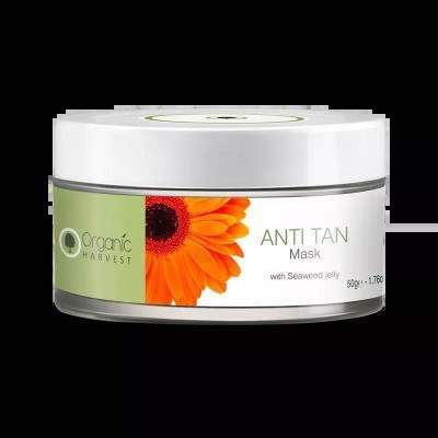 Organic Harvest Anti Tan Mask With Seaweed Jelly - 50 GM