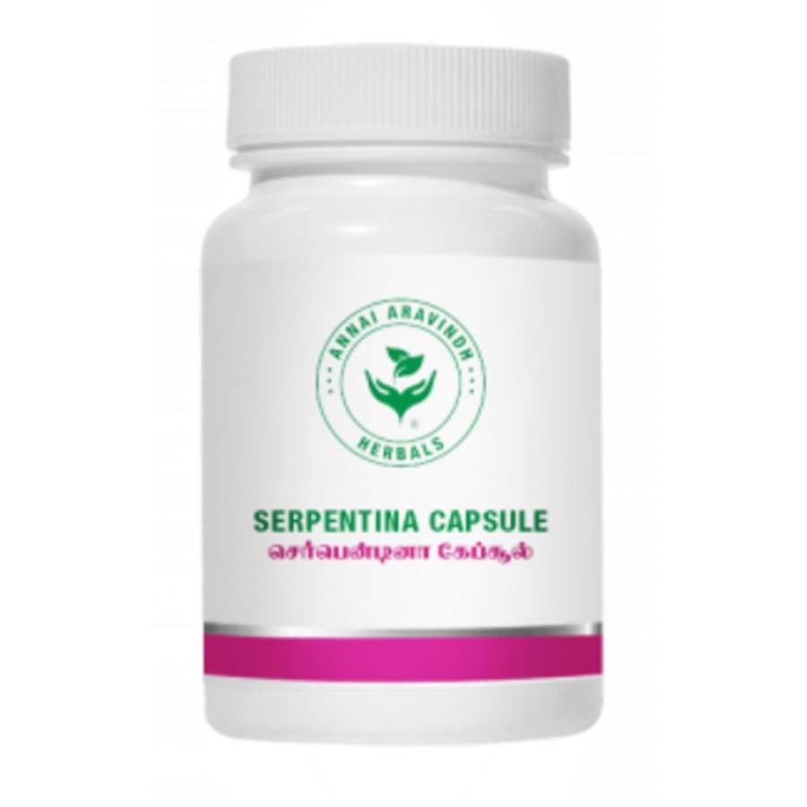 Annai Aravindh Herbals Serpentina Capsules - 90 Caps