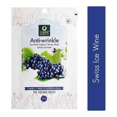 Organic Harvest Anti Wrinkle Serum Sheet Mask - 20 GM