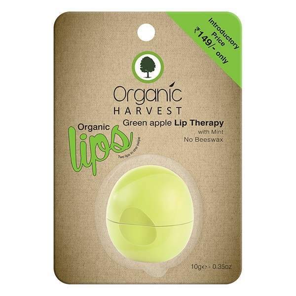 Organic Harvest Green Apple Lip Balm - 10 GM