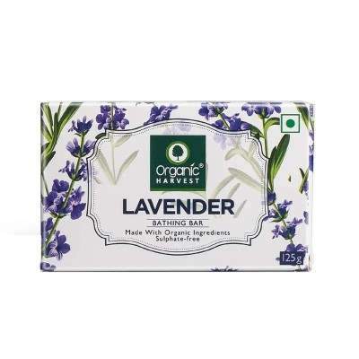 Organic Harvest Lavender Bathing Bar - 125 GM