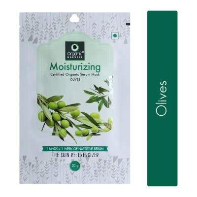 Organic Harvest Moisturising Serum Sheet Mask - 20GM