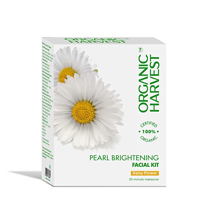 Organic Harvest Pearl Skin Brightening Facial Kit - 50 GM