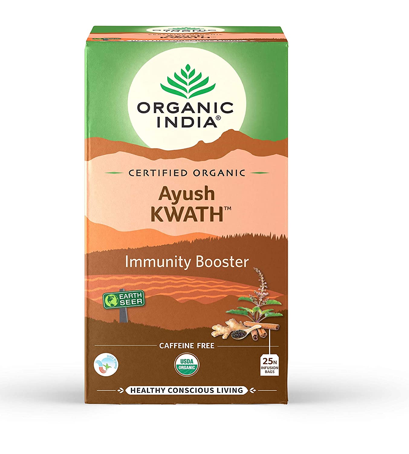 Organic India Ayush Kwath - 25 Tea Bags