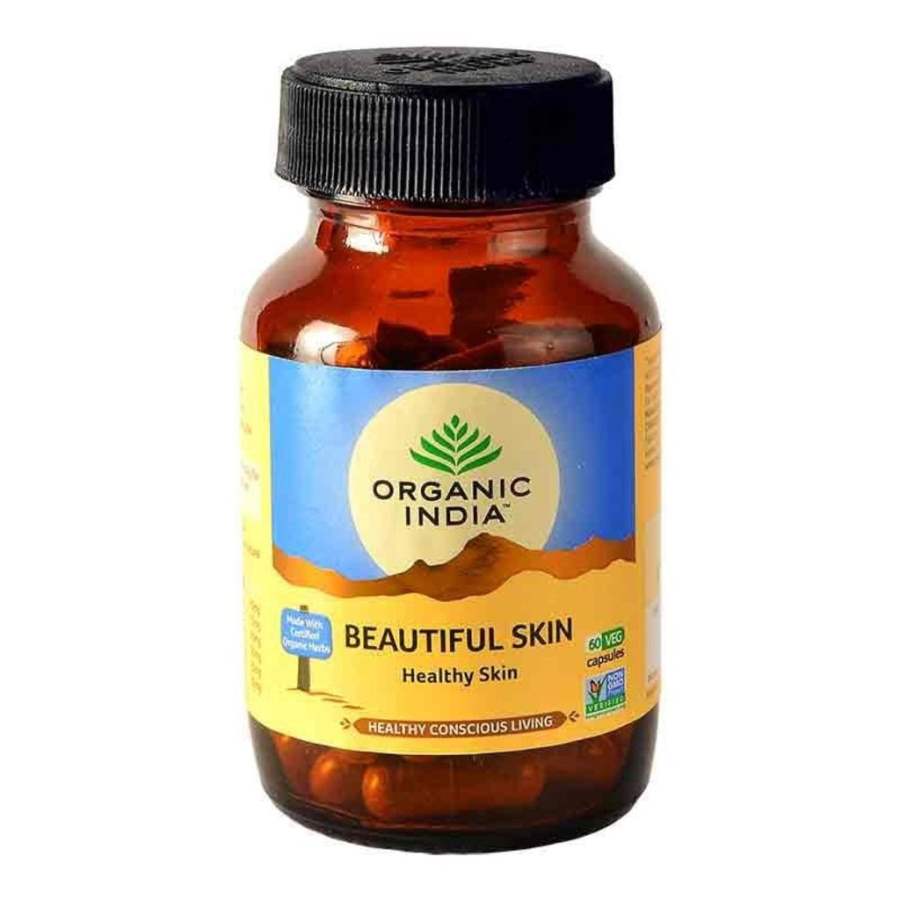 Organic India Beautiful Skin Capsules - 60 Caps