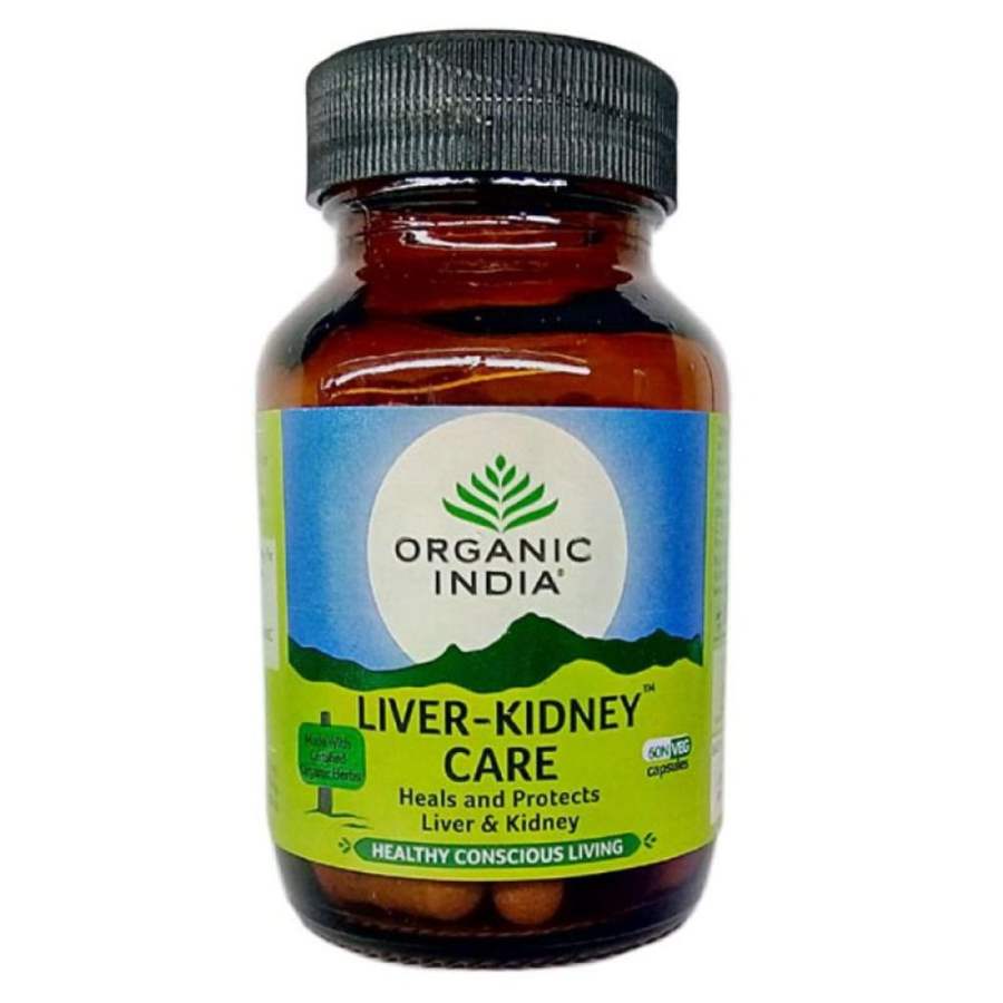 Organic India Liver Kidney Care Capsules - 60 Caps