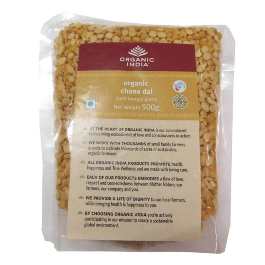 Organic India Chana Dal - 500 GM