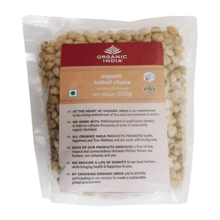 Organic India Kabuli Chana - 500 GM