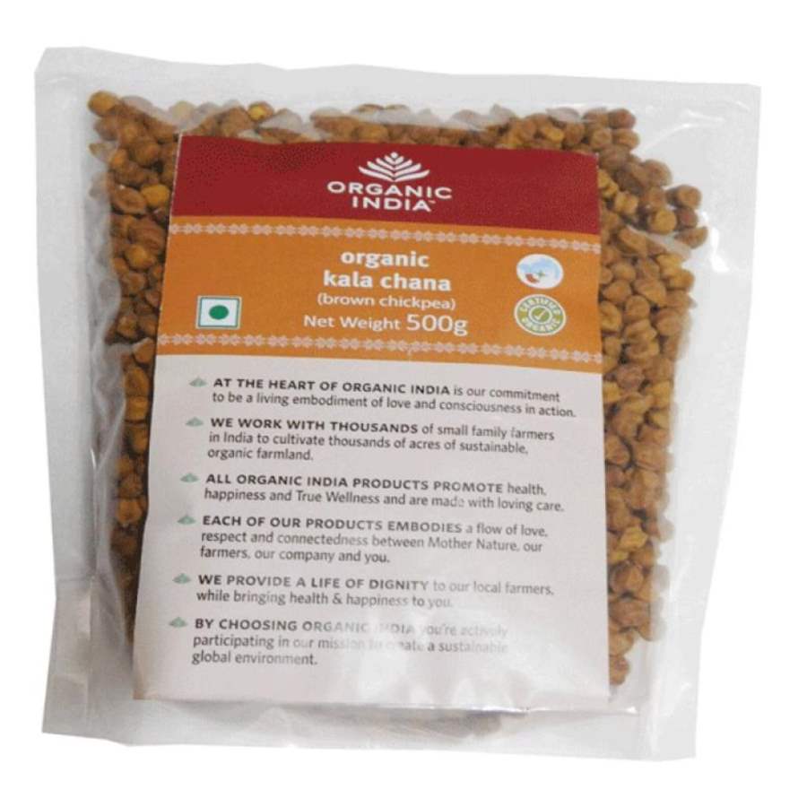 Organic India Kala Chana - 500 GM