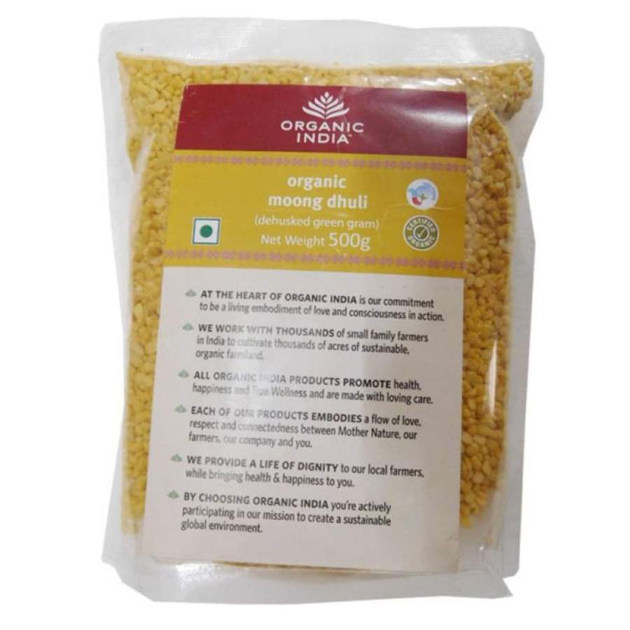 Organic India Moong Dhuli - 500 GM