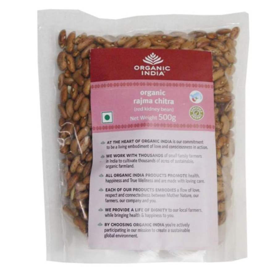 Organic India Rajma Chitra - 500 GM