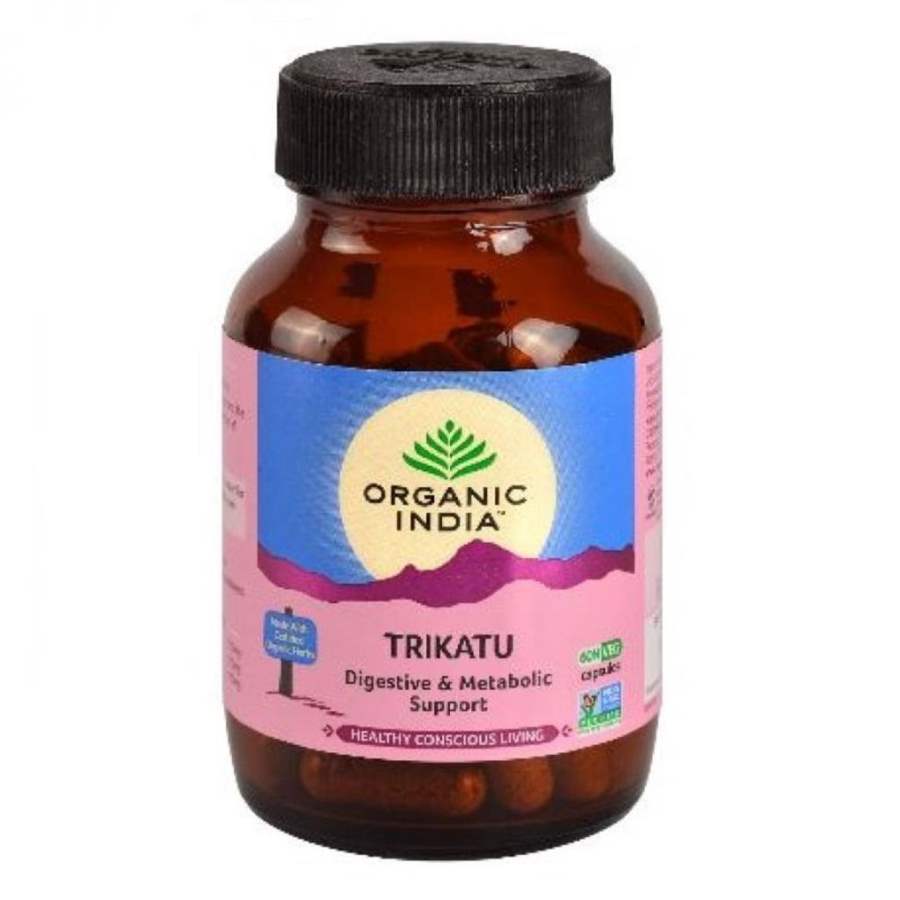 Organic India Trikatu Capsules - 60 Caps