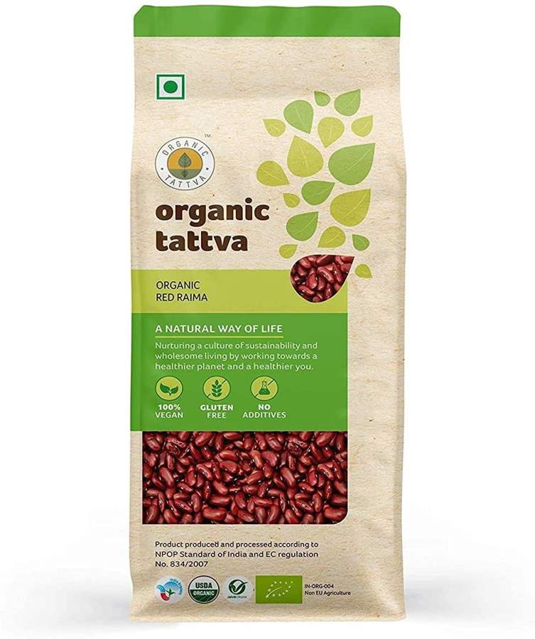 Organic Tattva Red Rajma - 500 GM