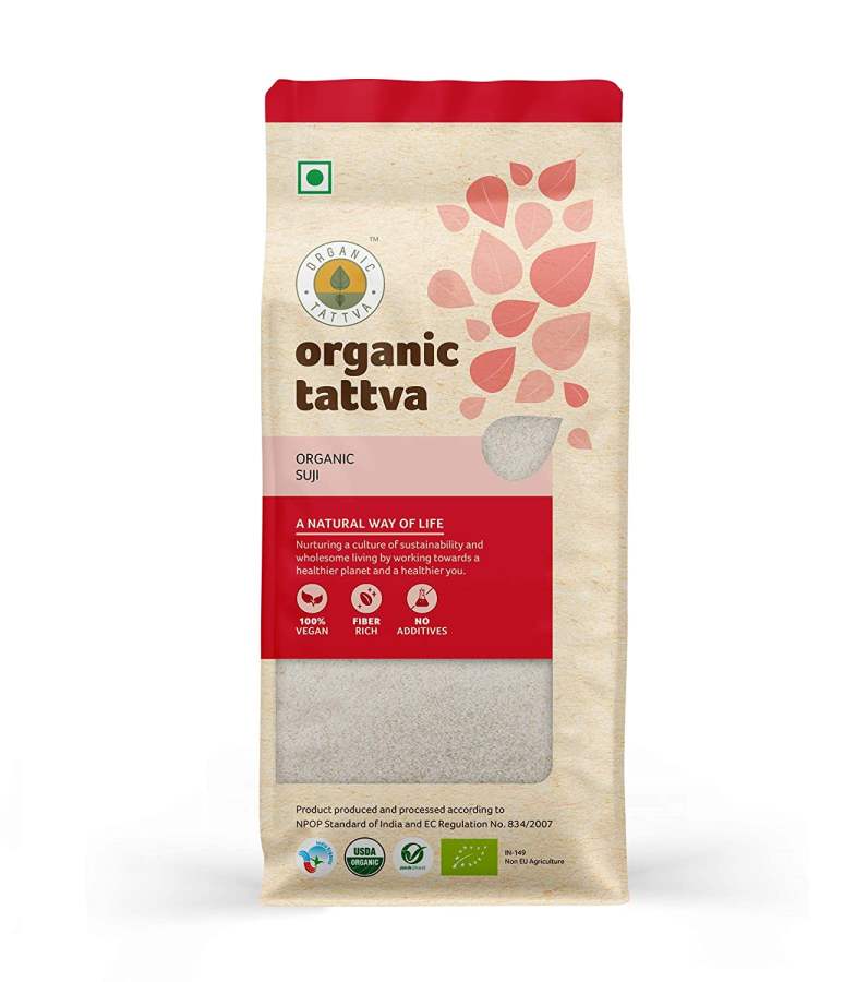 Organic Tattva Suji - 500 GM