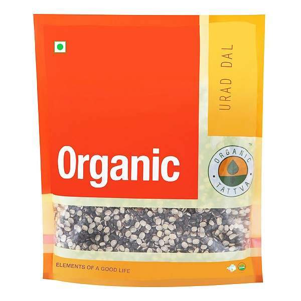 Organic Tattva Urad Dal Black Split - 500 GM