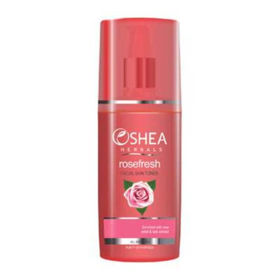 Oshea Herbals Rosefresh Rose Petal and Tulsi Facial Skin Toner - 120 ML