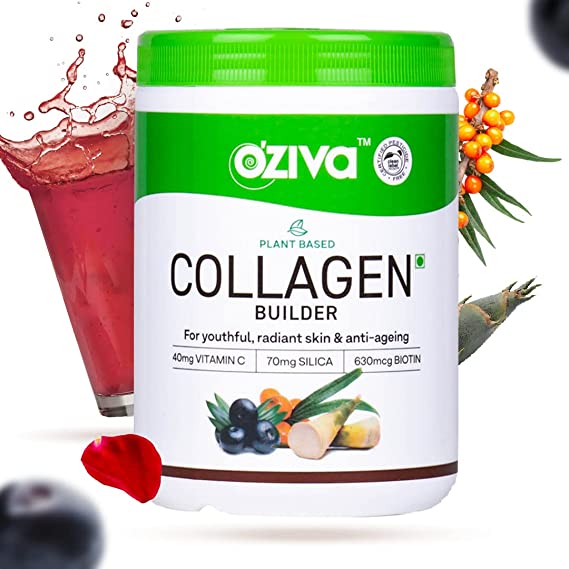 OZiva Plant Based Collagen Builder Classice - 250 GM