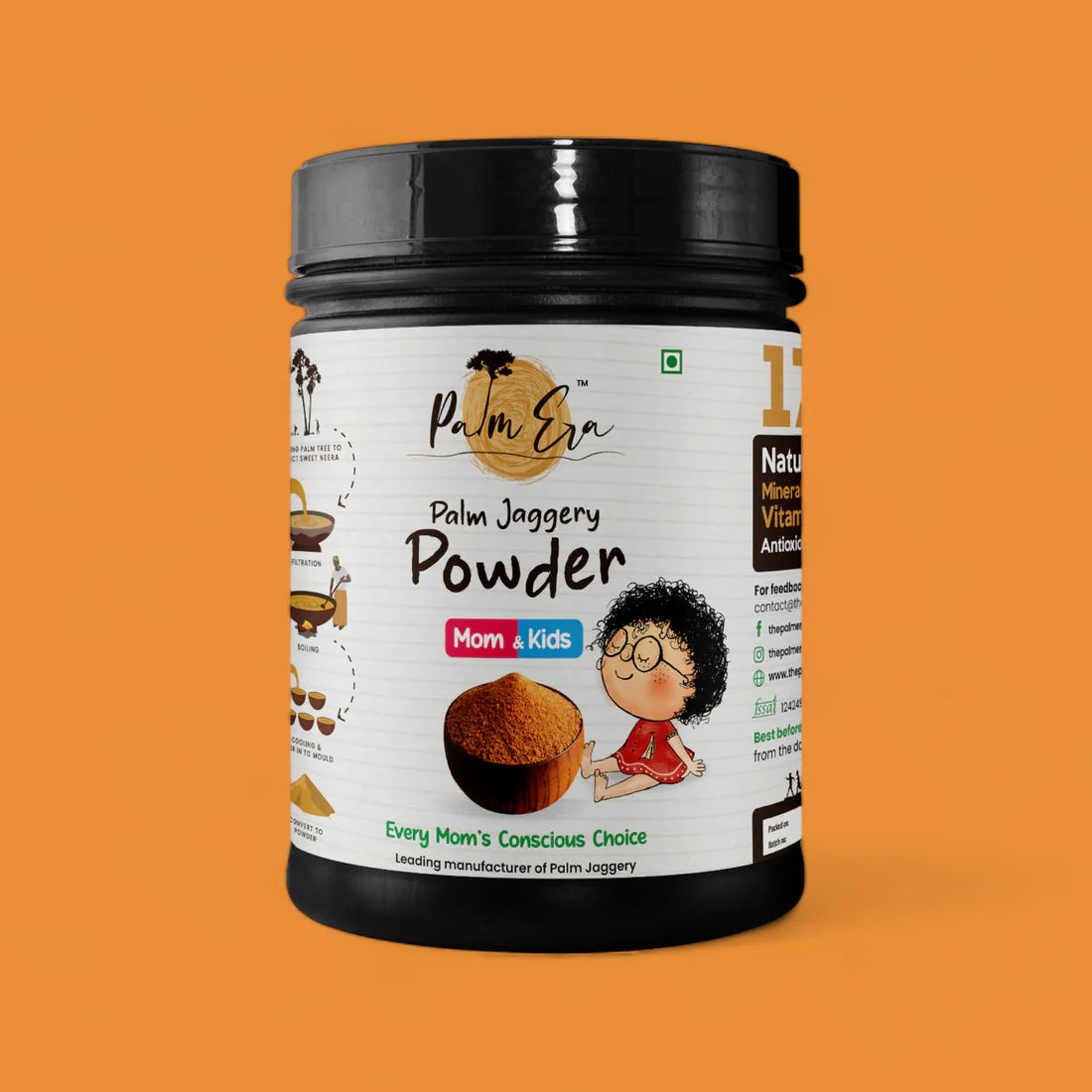 Palm Era Mom & Kids Palm Jaggery Powder - 350 GM