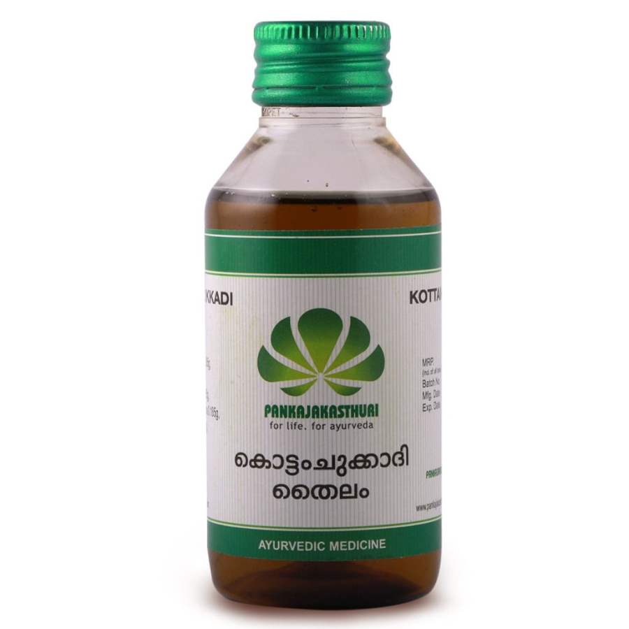 Pankajakasthuri Kottamchukkadi Thailam - 100 ML