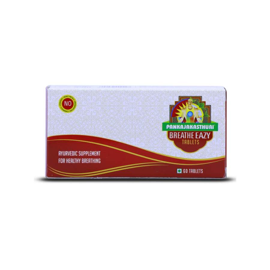 Pankajakasthuri Breathe Eazy Tablets - 60 Nos