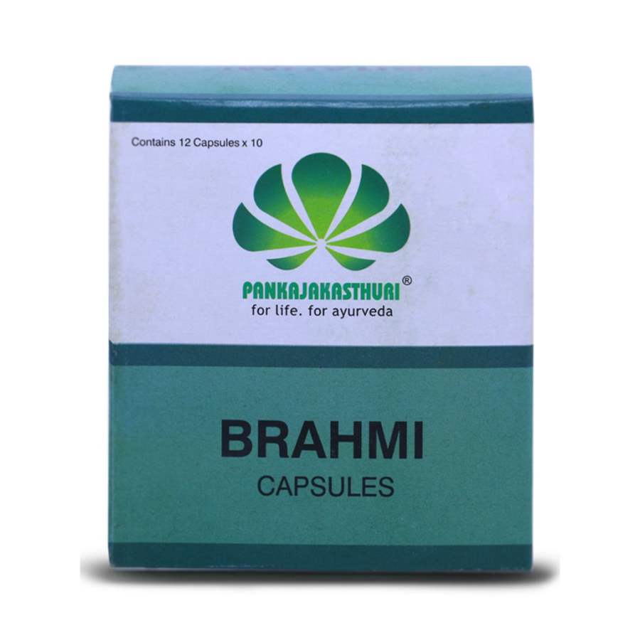 Pankajakasthuri Brahmi Capsules - 120 Nos