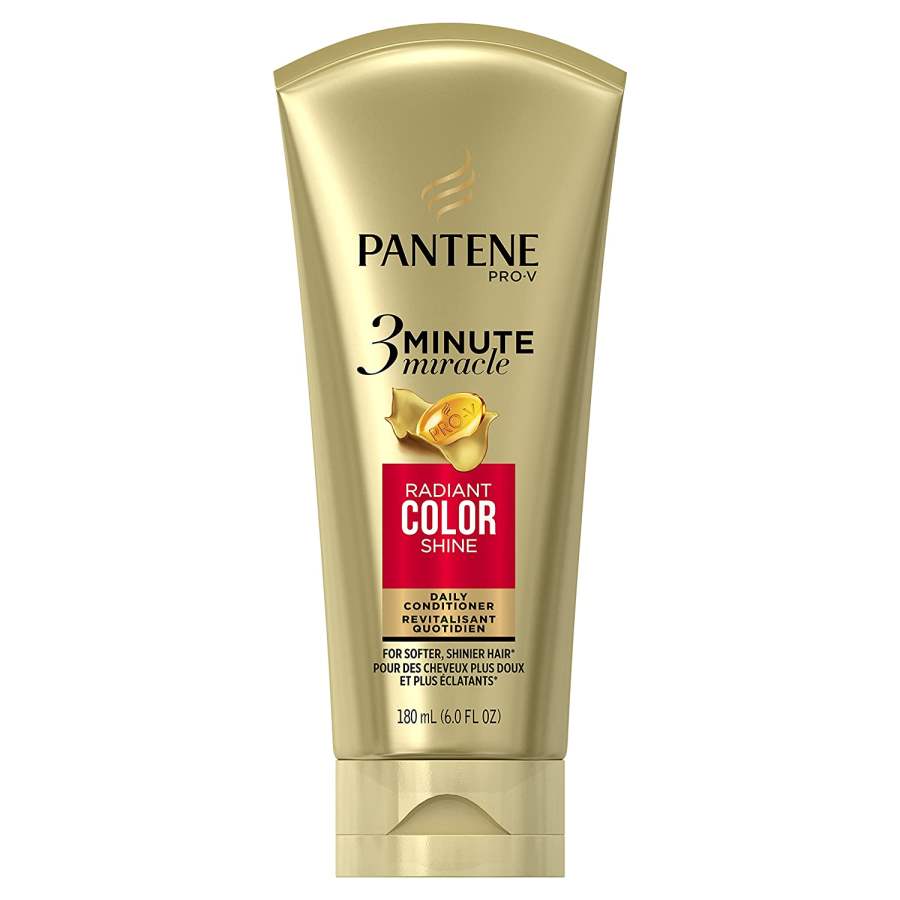 Pantene Radiant Color Shine 3 Minute Miracle Daily Conditioner - 180 ML