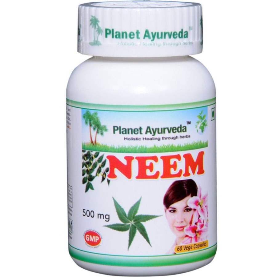 Planet Ayurveda Neem Capsules - 60 Caps