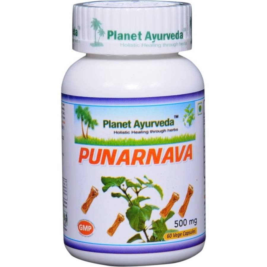 Planet Ayurveda Punarnava Capsules - 60 Caps