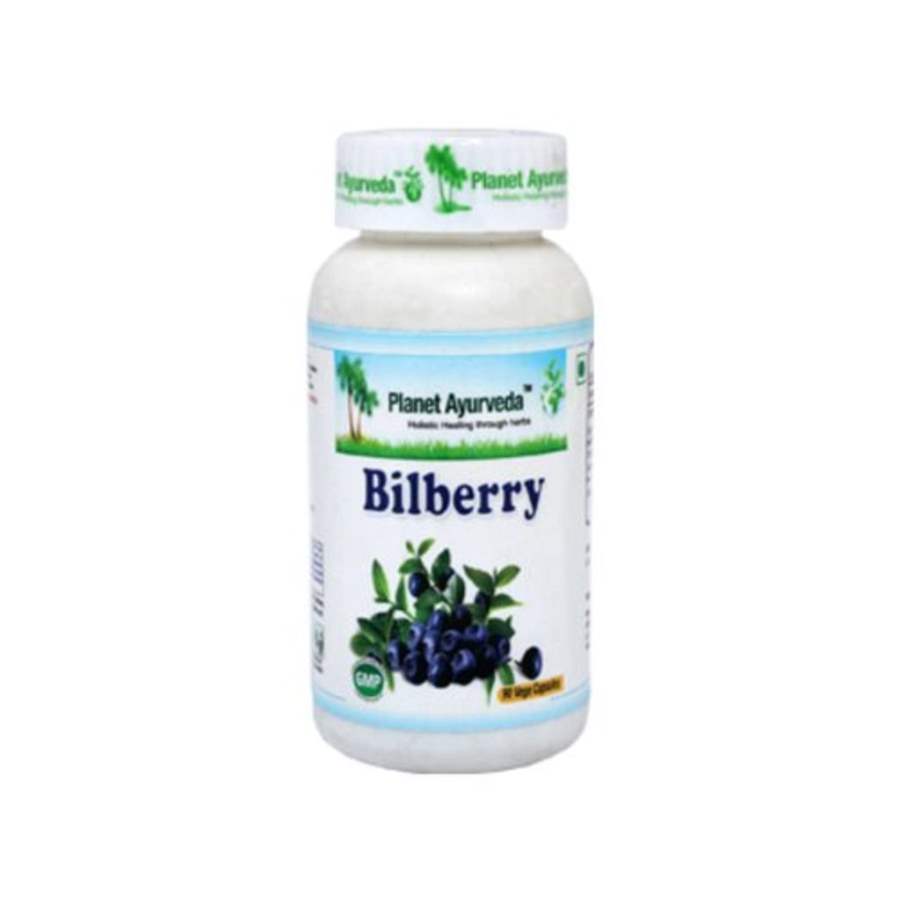 Planet Ayurveda Bilberry Capsules - 90 Caps