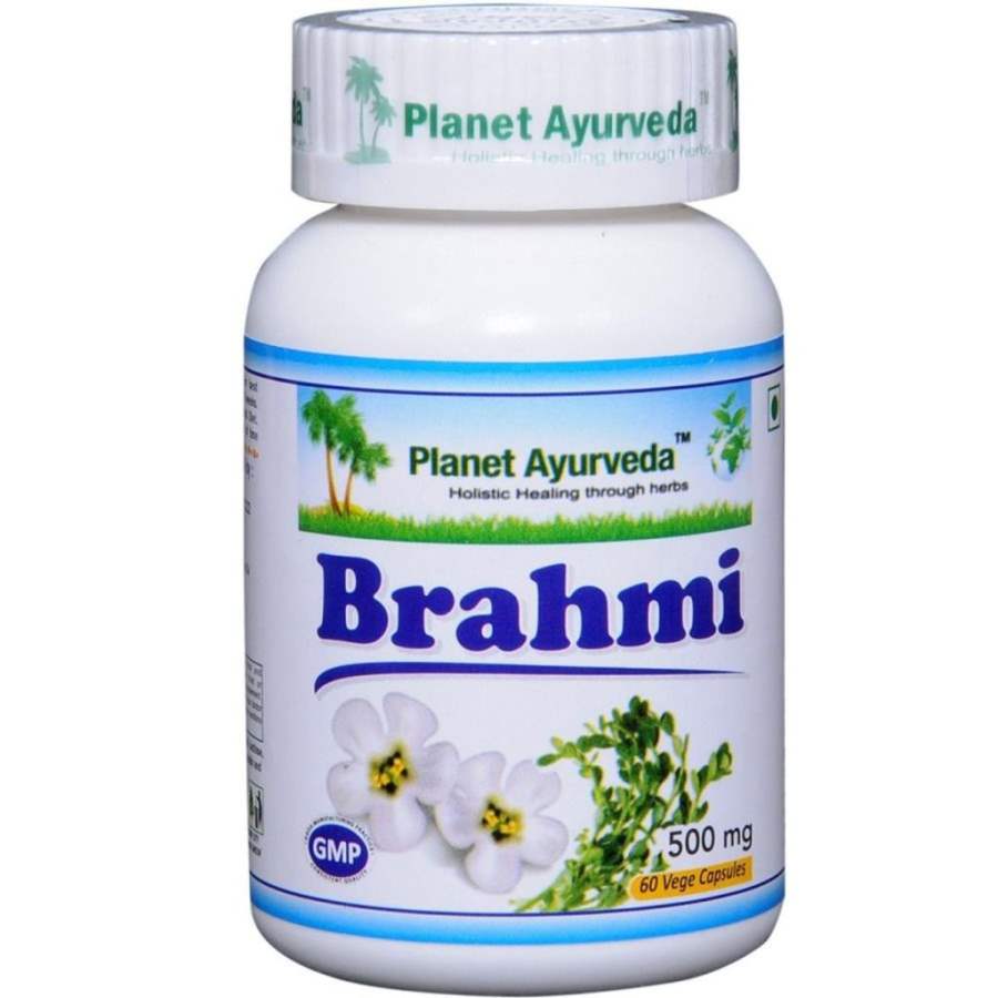 Planet Ayurveda Brahmi Capsules - 60 Caps