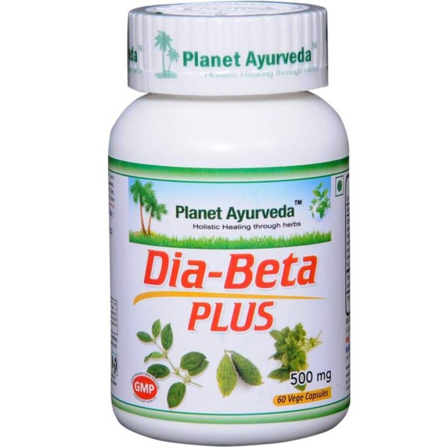 Planet Ayurveda Dia Beta Plus Capsules - 60 Caps