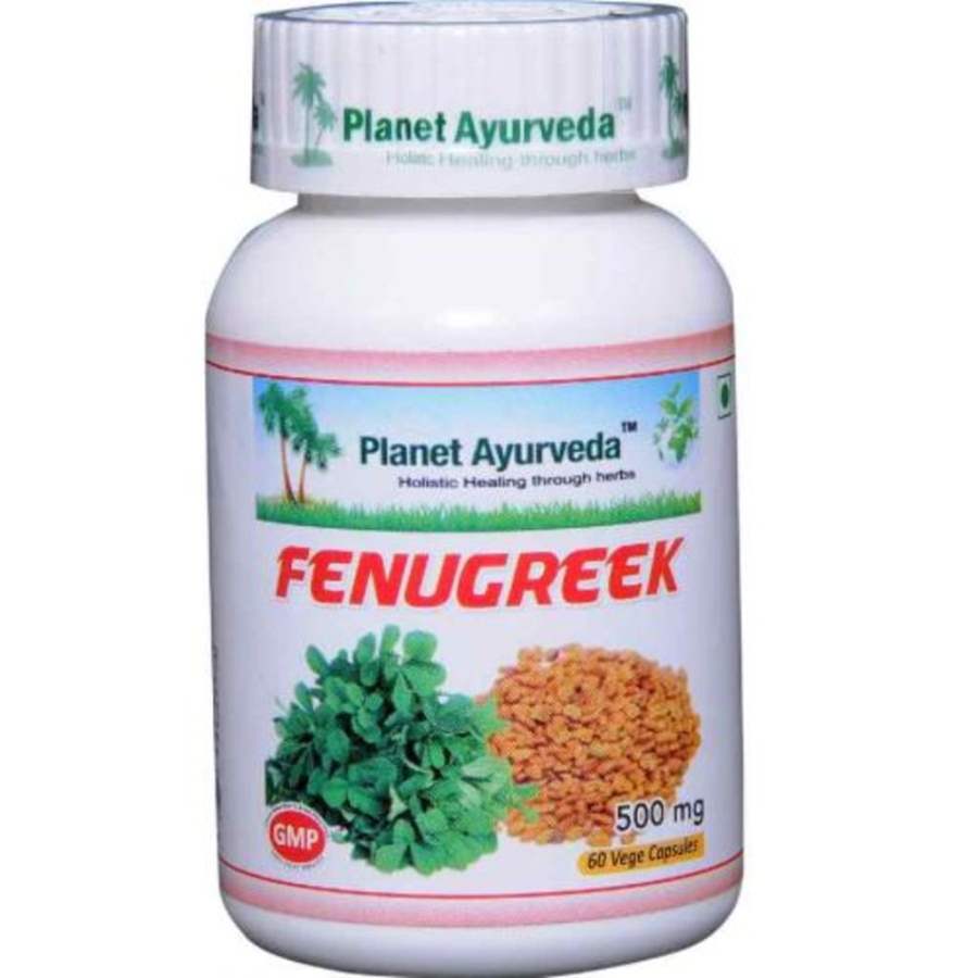 Planet Ayurveda Fenugreek Capsules - 60 Caps