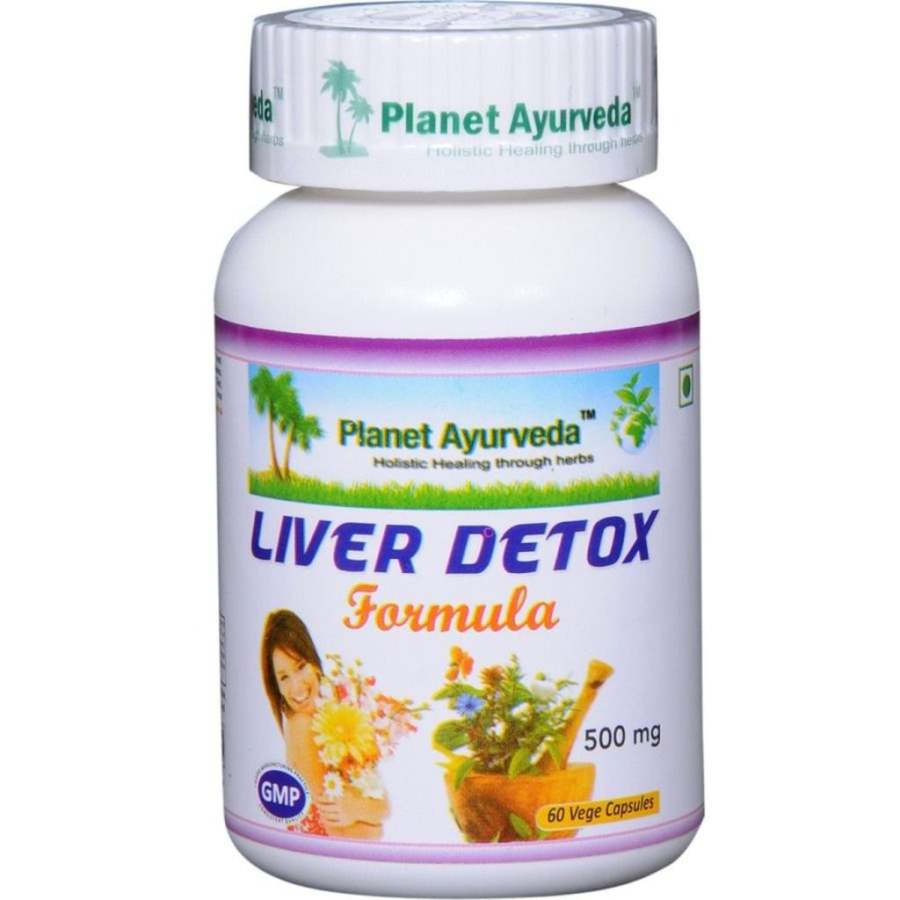 Planet Ayurveda Liver Detox Formula Capsules - 60 Caps