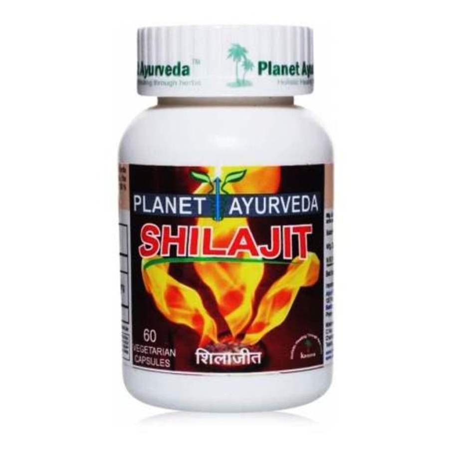 Planet Ayurveda Shilajit Capsules - 60 Caps