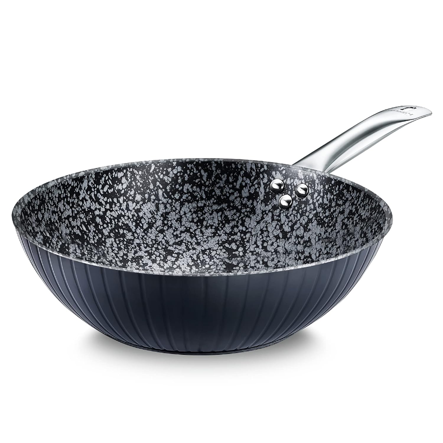 Prestige Durastone Hard Anodised 6 Layer Non-Stick Wok - 28 CM